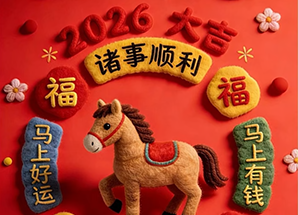 小奔祝大家新年快樂，初八見！